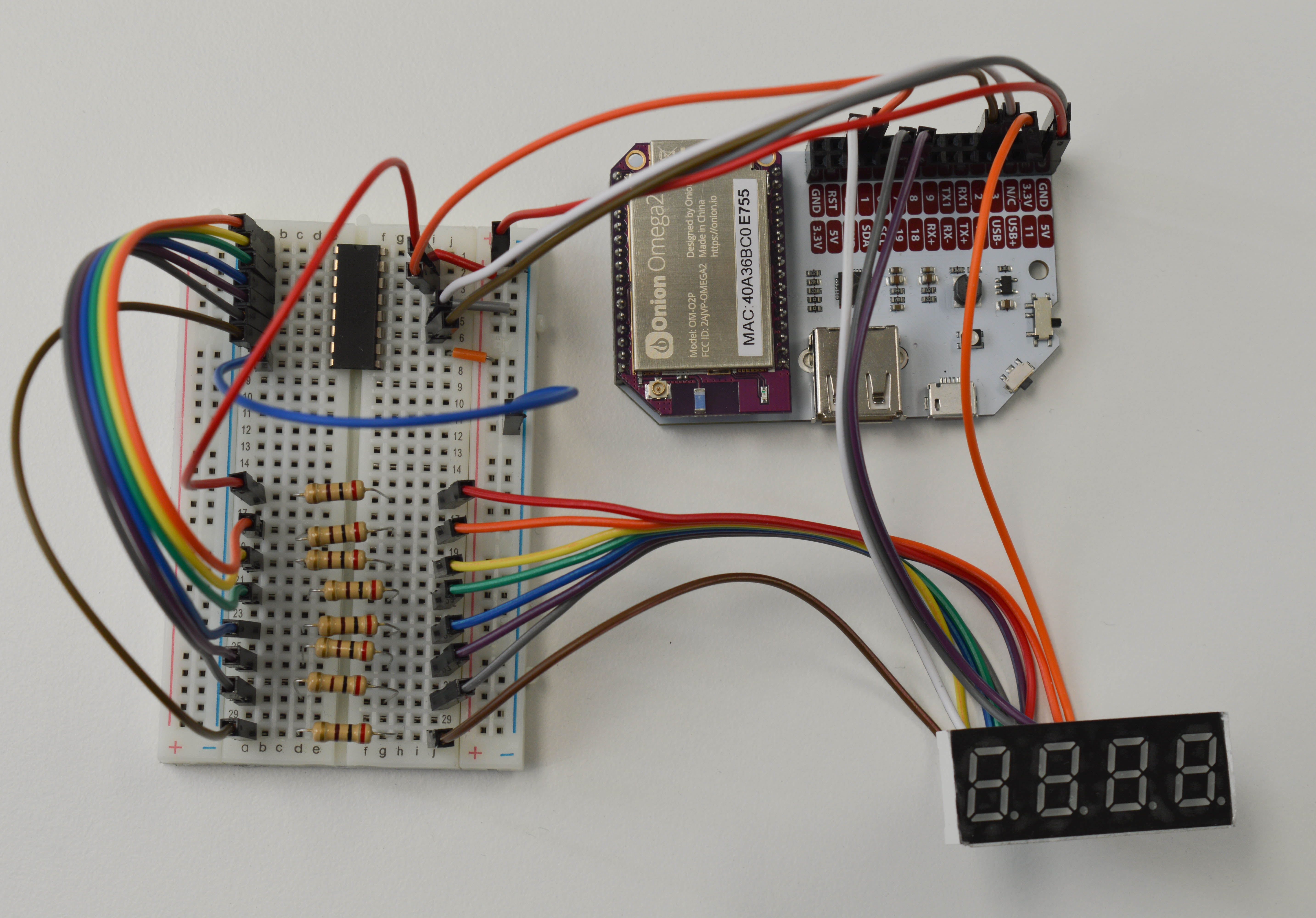 Assembled circuit