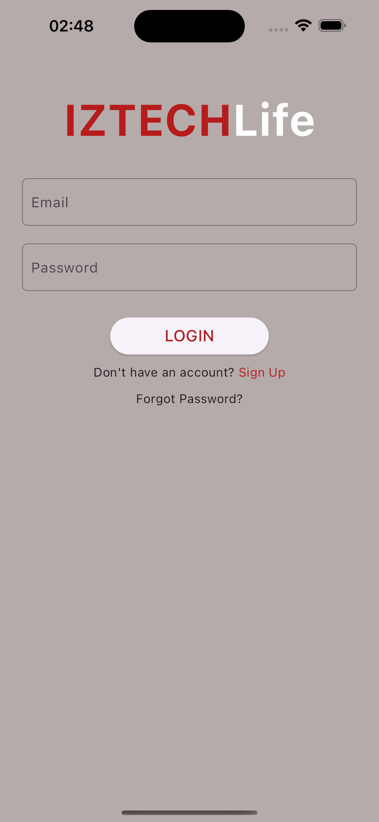 Login Page