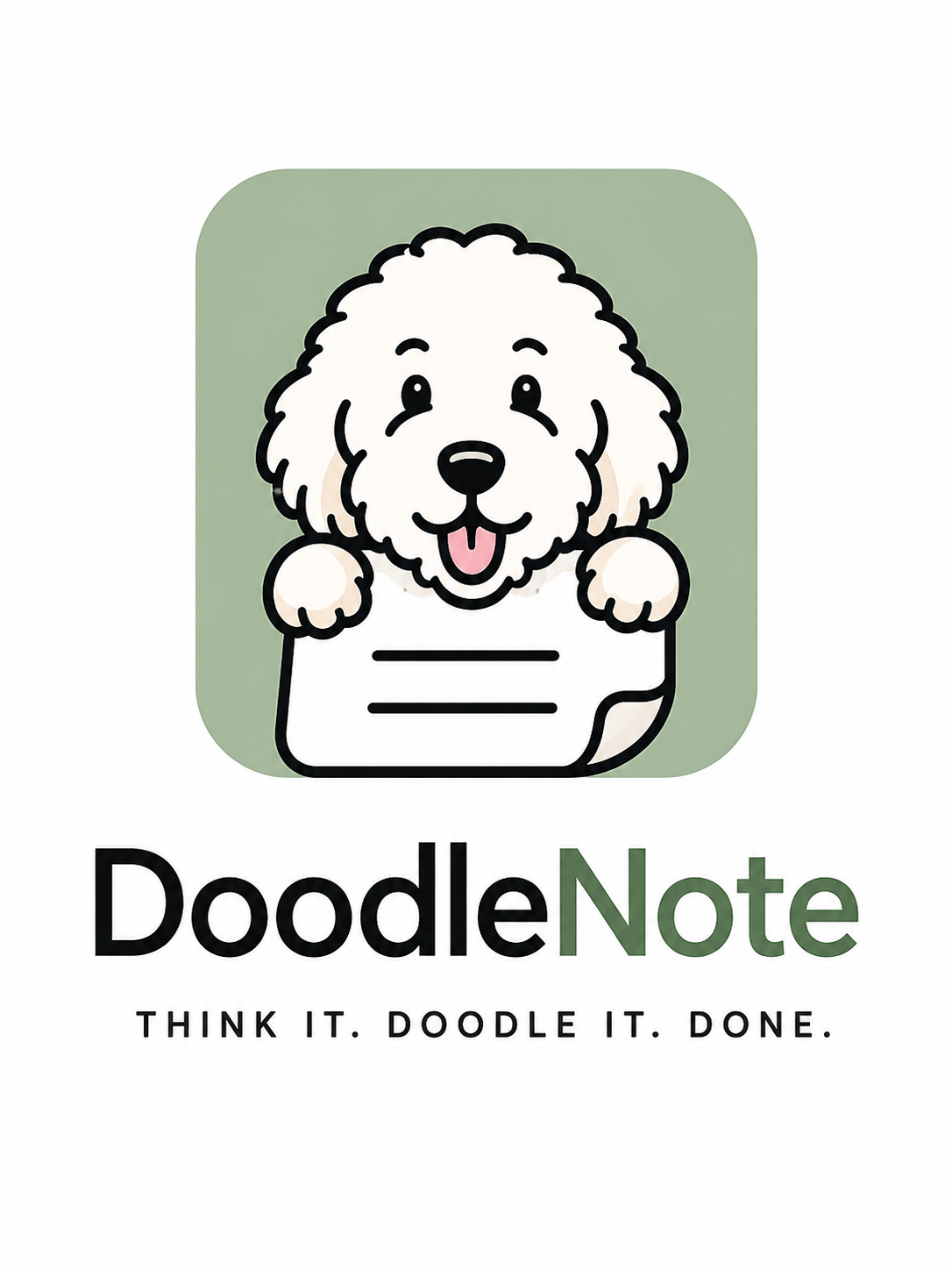DoodleNote — Think it. Doodle it. Done.