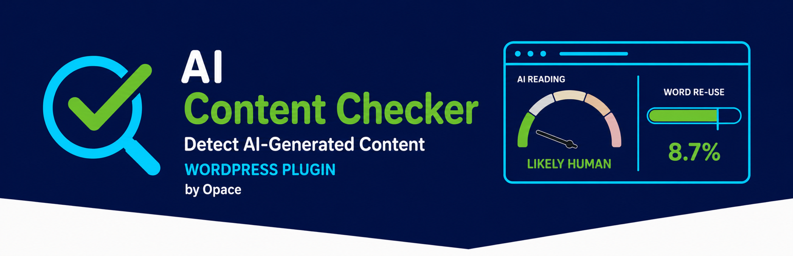 Free Opace AI Content Checker, Detector and Watermark Tools