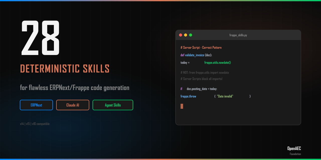 OpenAEC-Foundation/ERPNext_Anthropic_Claude_Development_Skill_Package cover