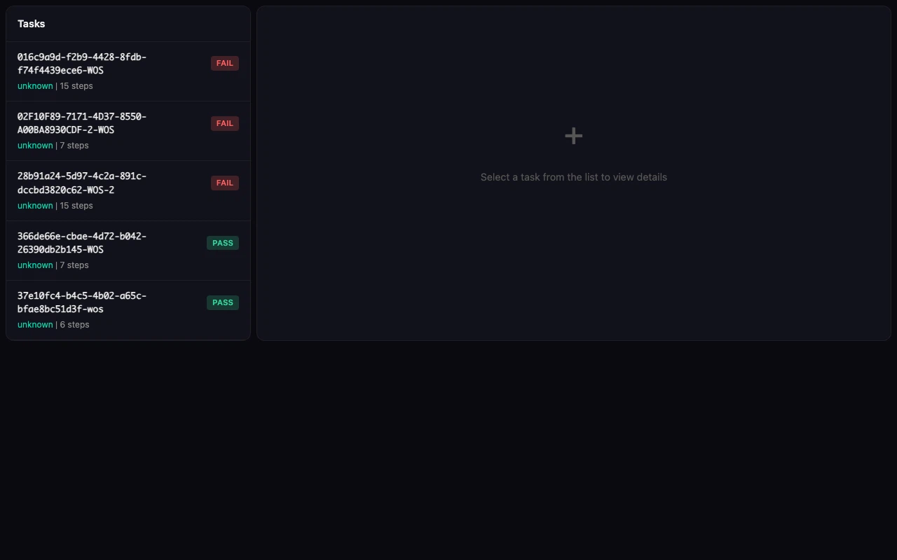 Benchmark Viewer Animation