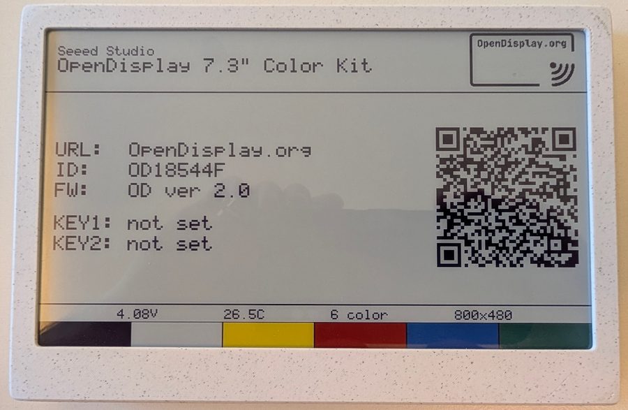 OpenDisplay 7.3" colour kit
