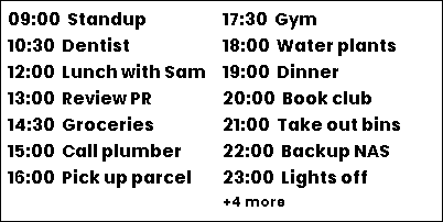 list example