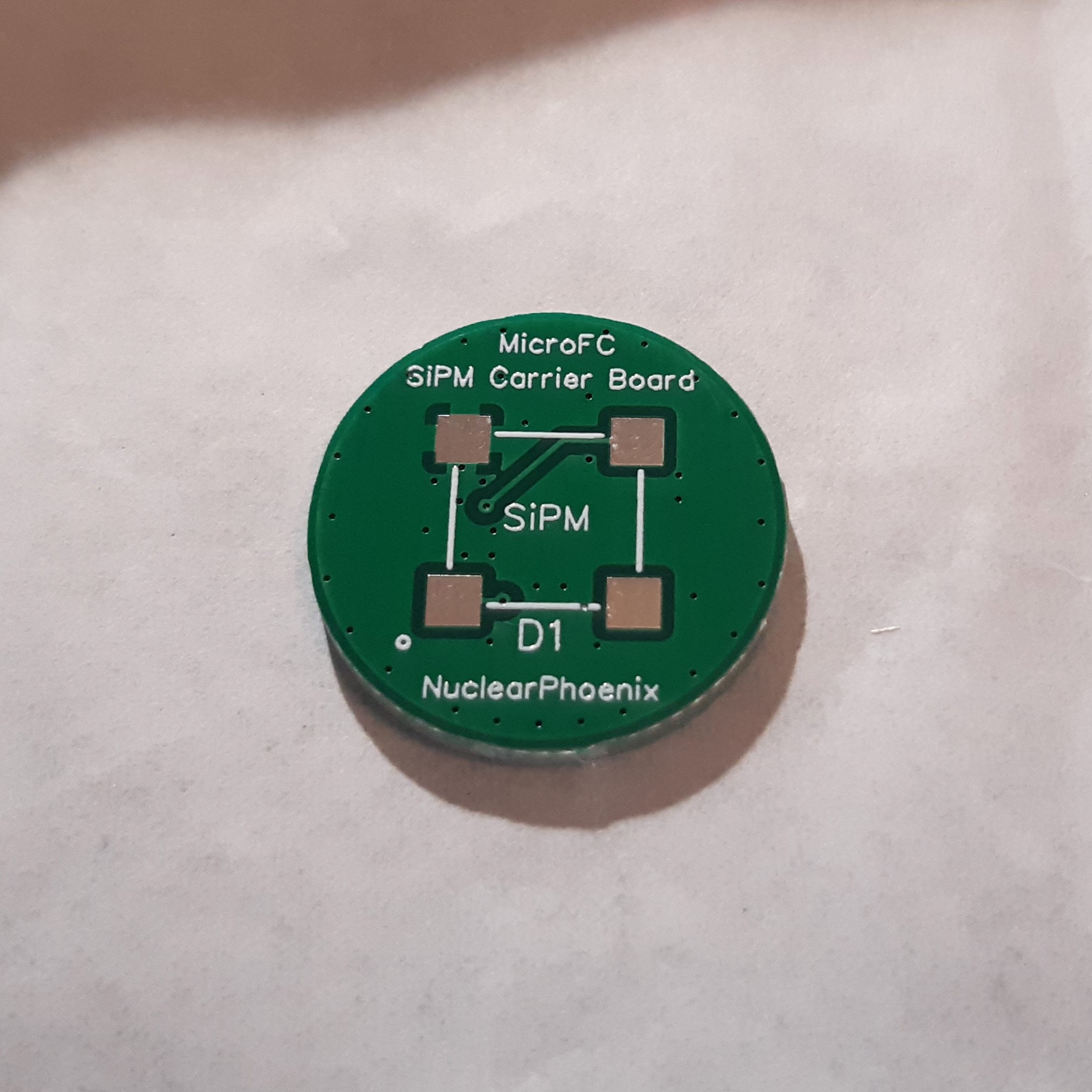 MicroFC SiPM Carrier Board — image 2 from the project repository