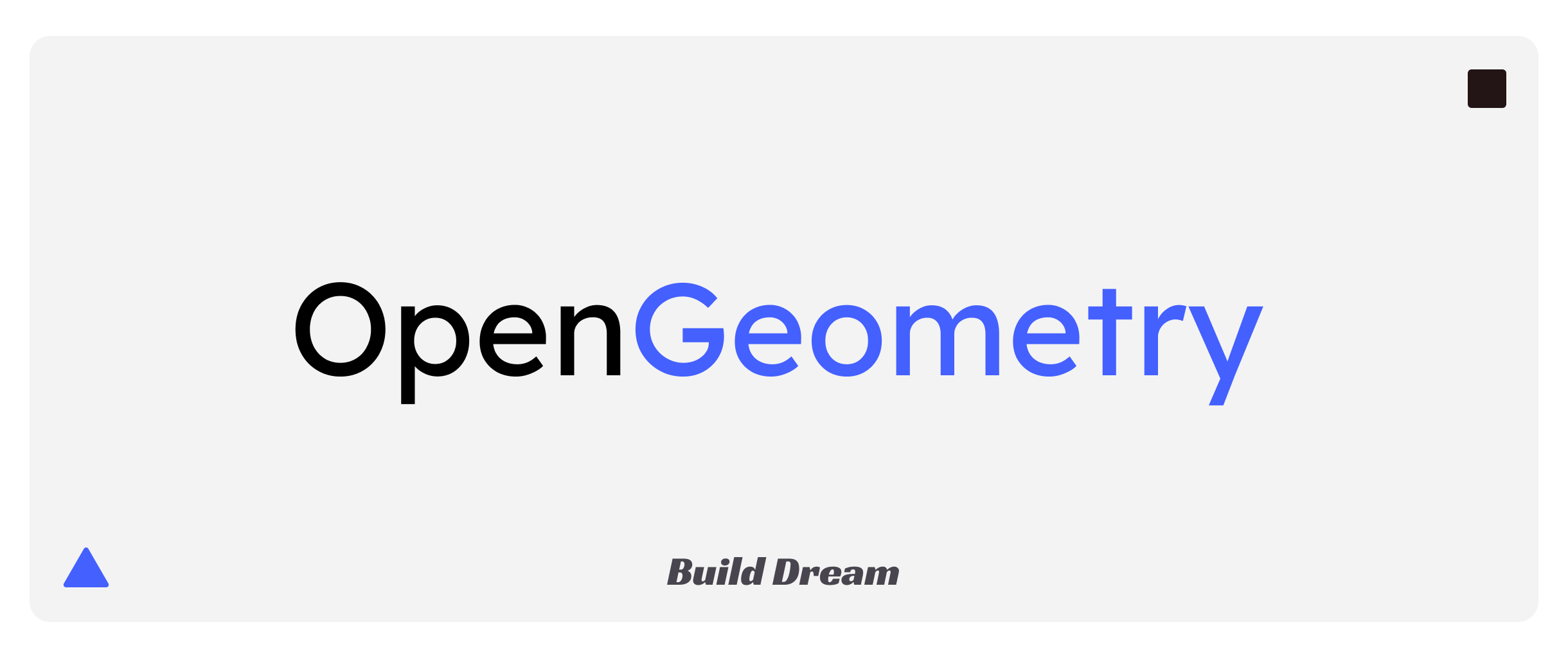 OpenGeometry