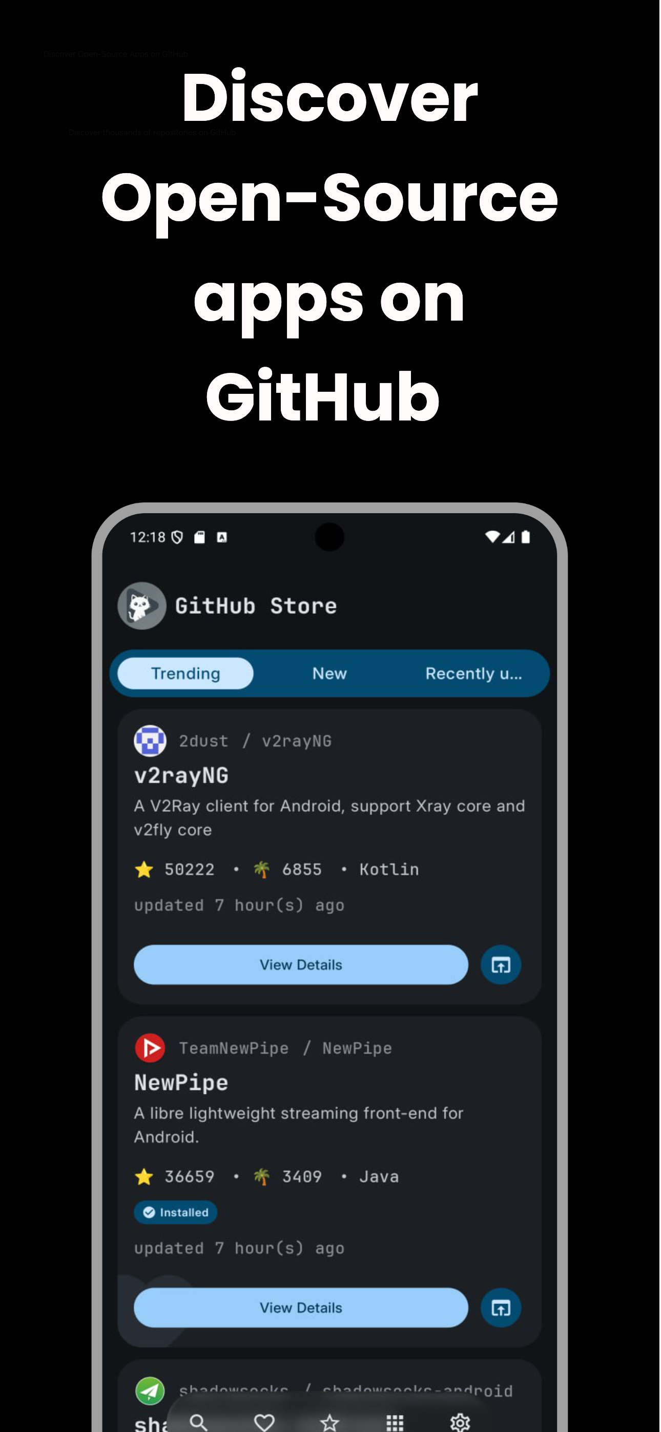 GitHub Store app