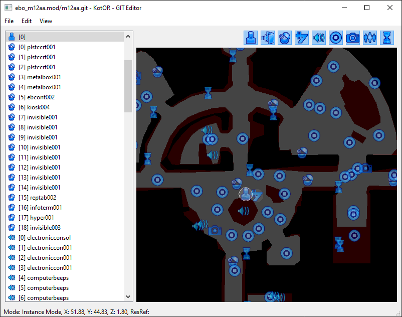 Place creature and store