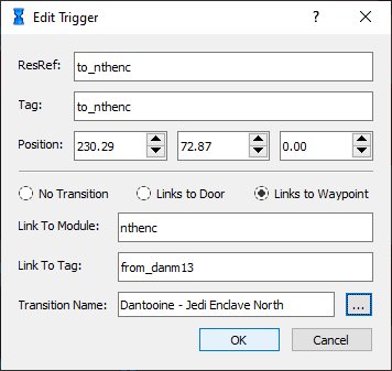 Trigger instance