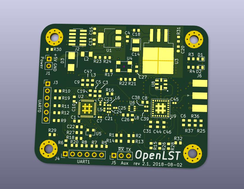 Openlst hw, from the project README