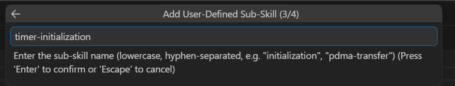 Input sub-skill file name