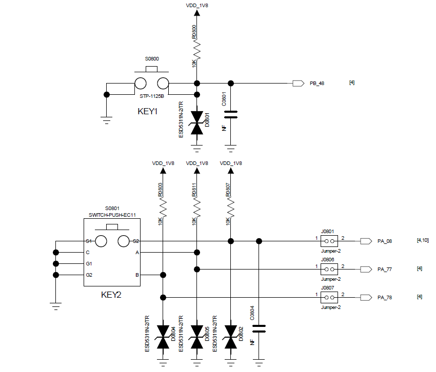 Button Reference Circuit