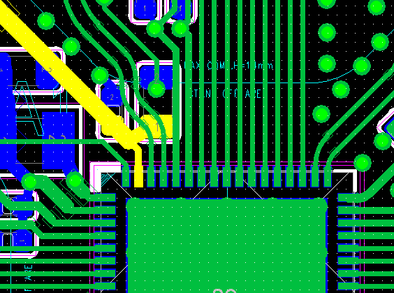 PCB routing of the power supply circuit