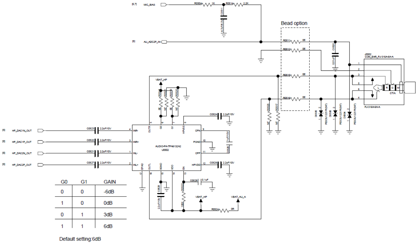 Stereo Headphone Circuit Diagram