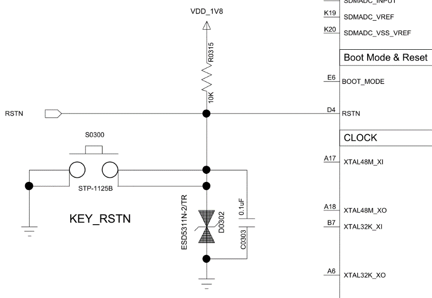 Reset Circuit Diagram