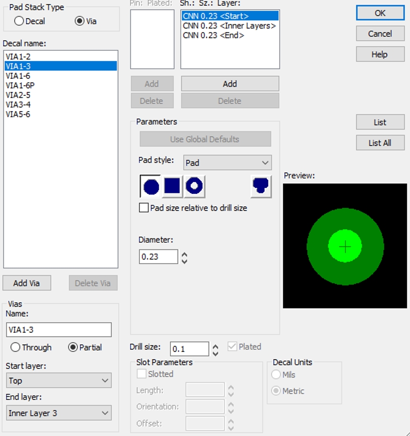 1-3 Blind Via Design
