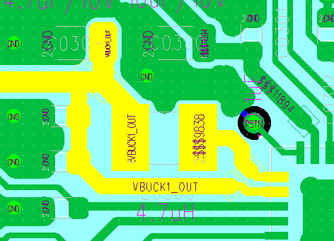 DC-DC 关键器件PCB布局图