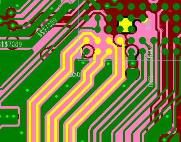 DSI信号PCB走线