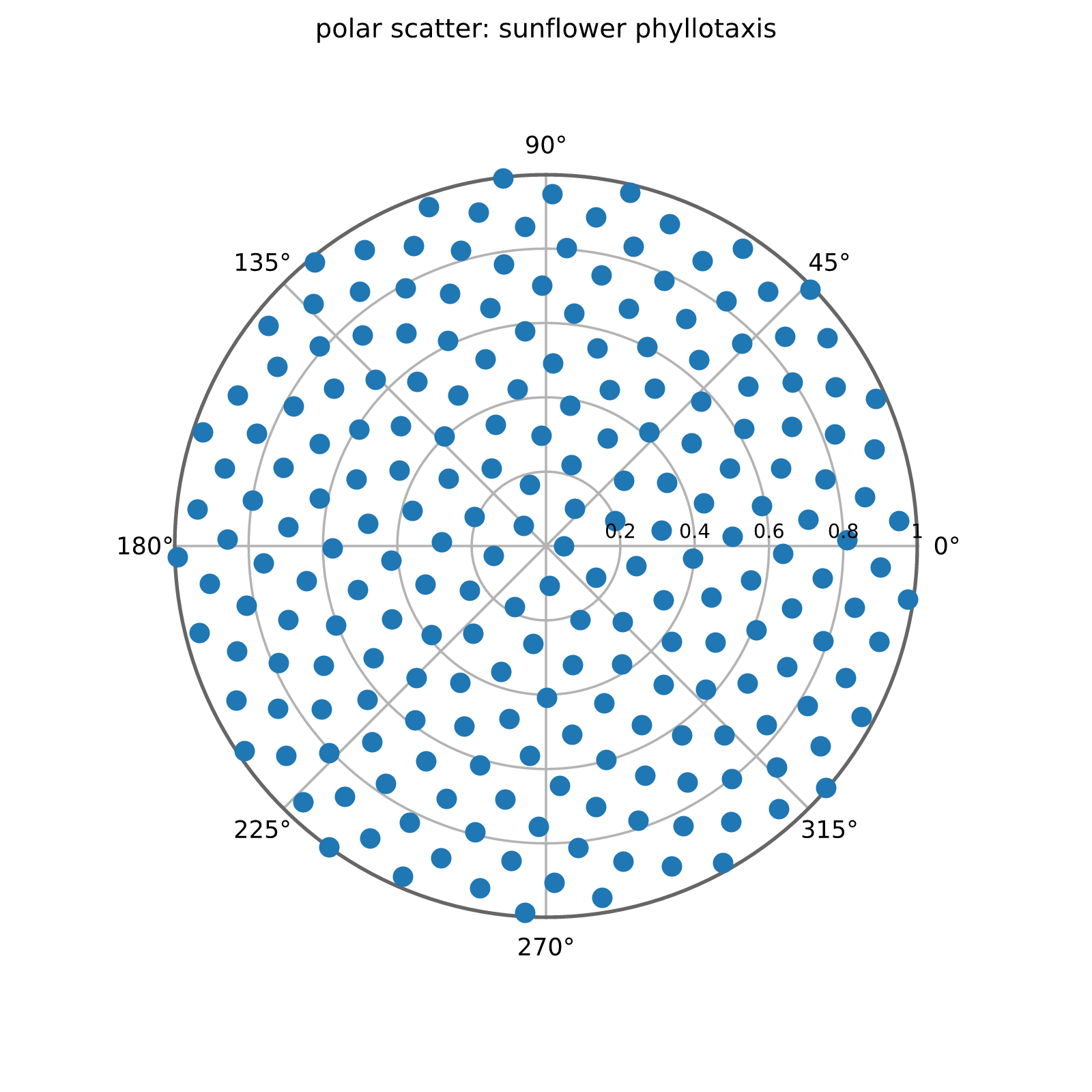 polar scatter