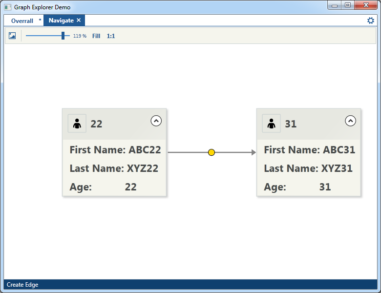 Graph Explorer Editing component