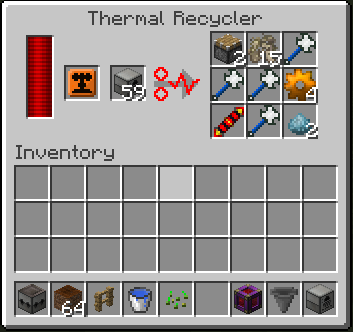 Thermal Recycler breaks down item into component parts or scrap