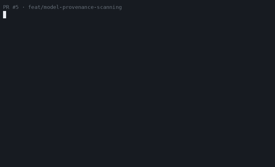 Terminal demo of gh-review-loop clearing AI reviewer feedback on a PR
