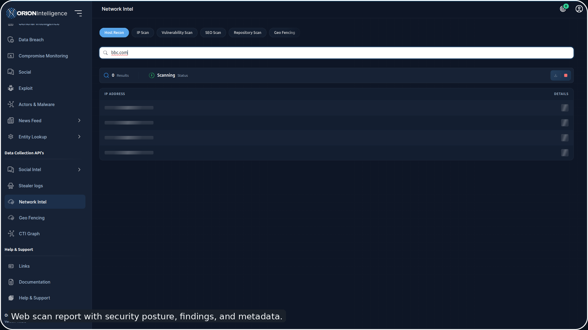 Web Scan Report