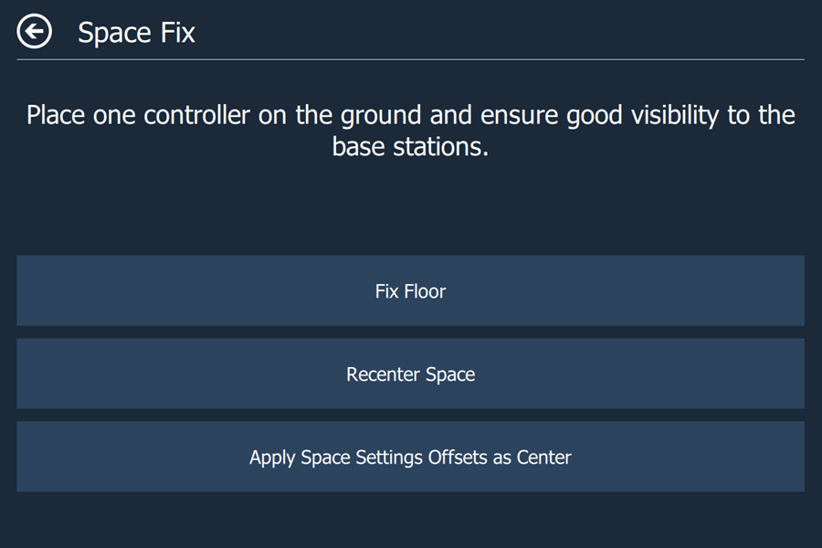 Space Fix Page