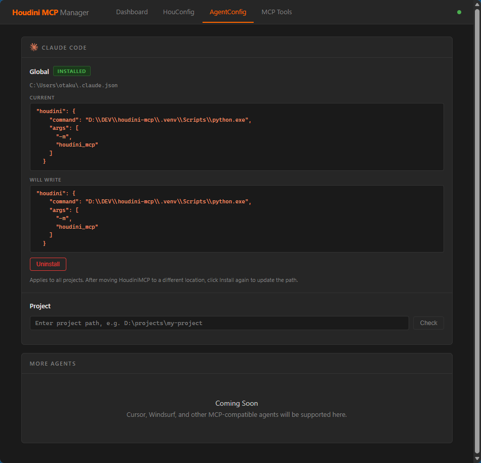 Agent Config