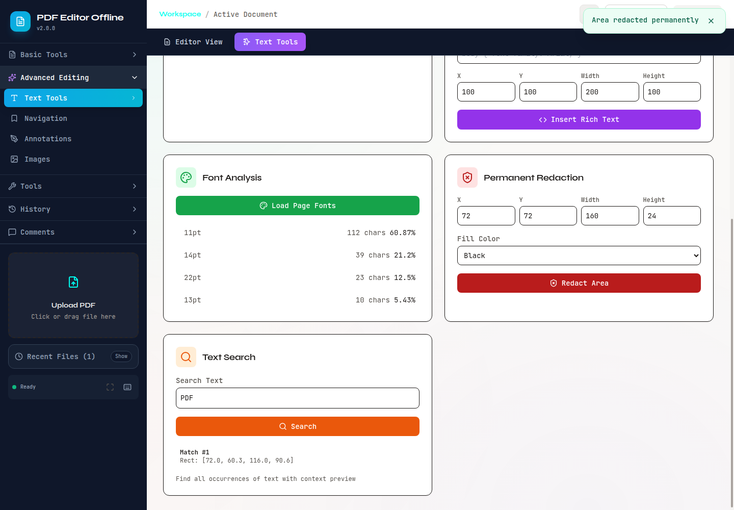 GitHub - OthmaneBlial/pdf-editor-offline: PDF Editor Offline: A ...