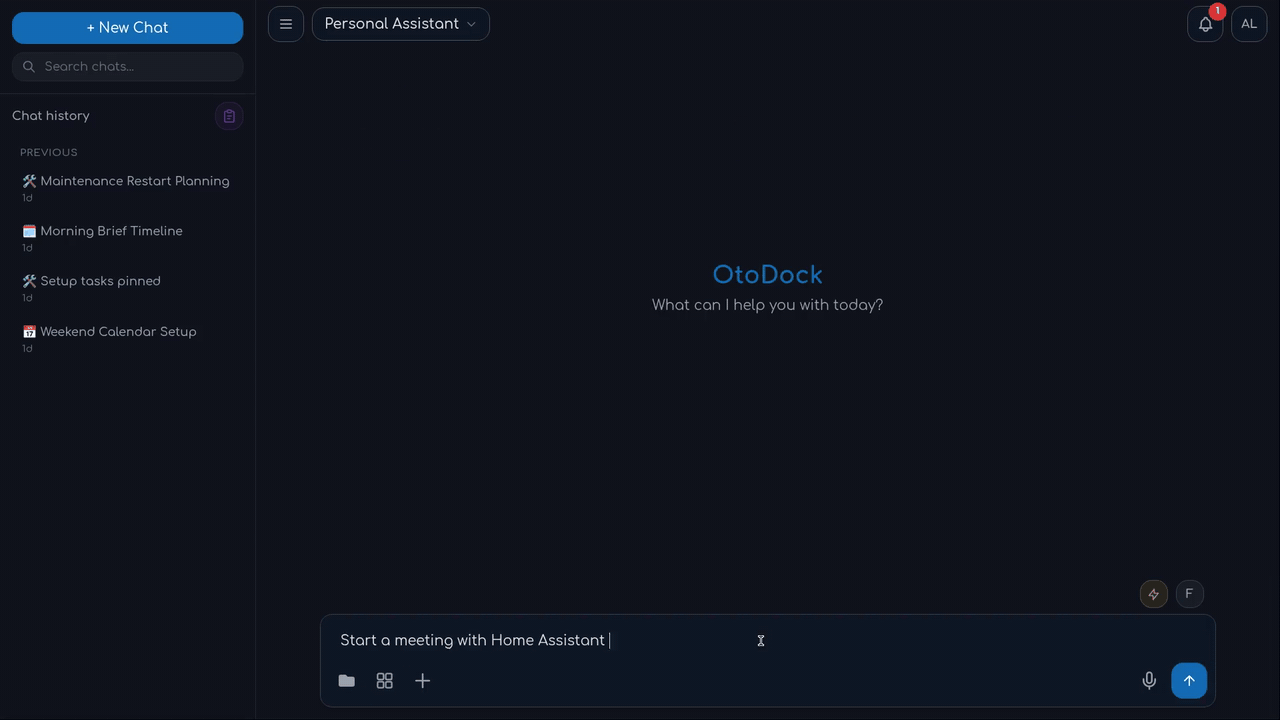 A live meeting: three agents replying in parallel while the moderator directs