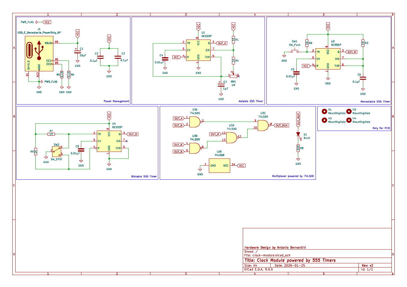 Clock module, from the project README