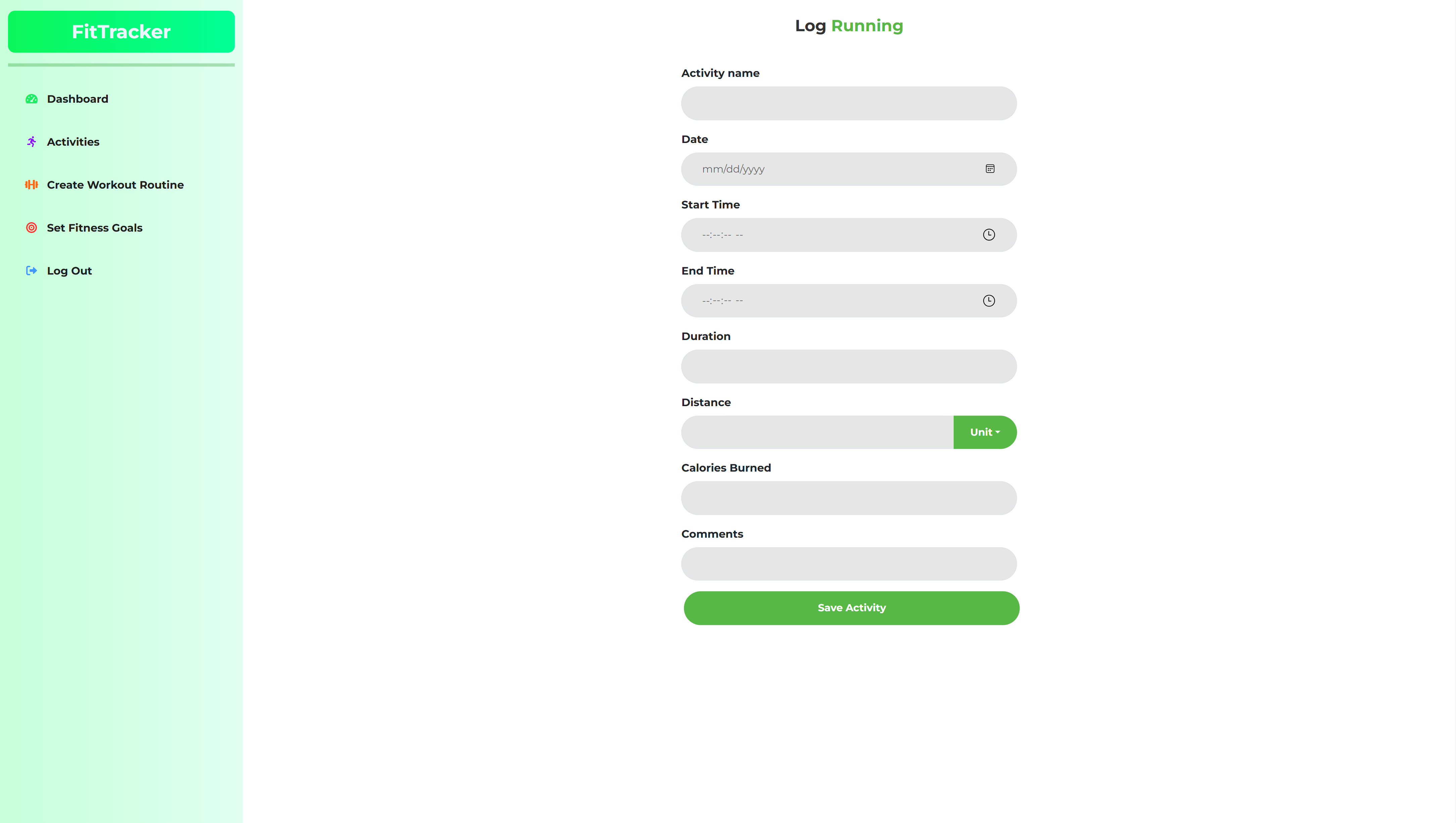 Log Activity Overview