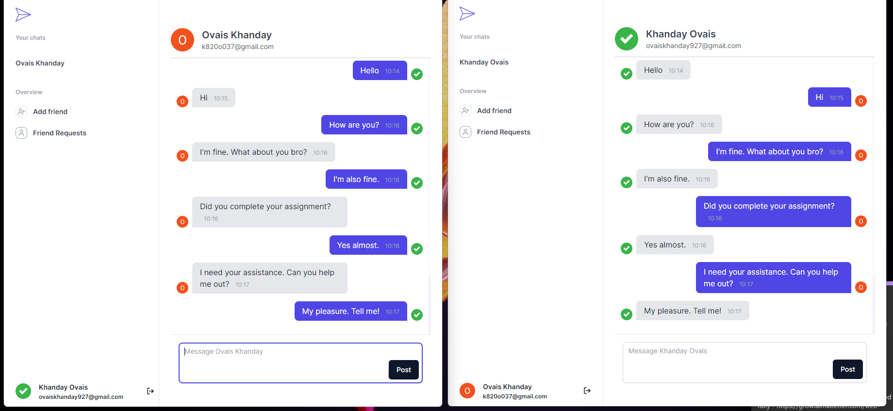 GitHub - OvaisKhanday/Chat8: Connect, Chat, Conquer: Your Real-Time ...