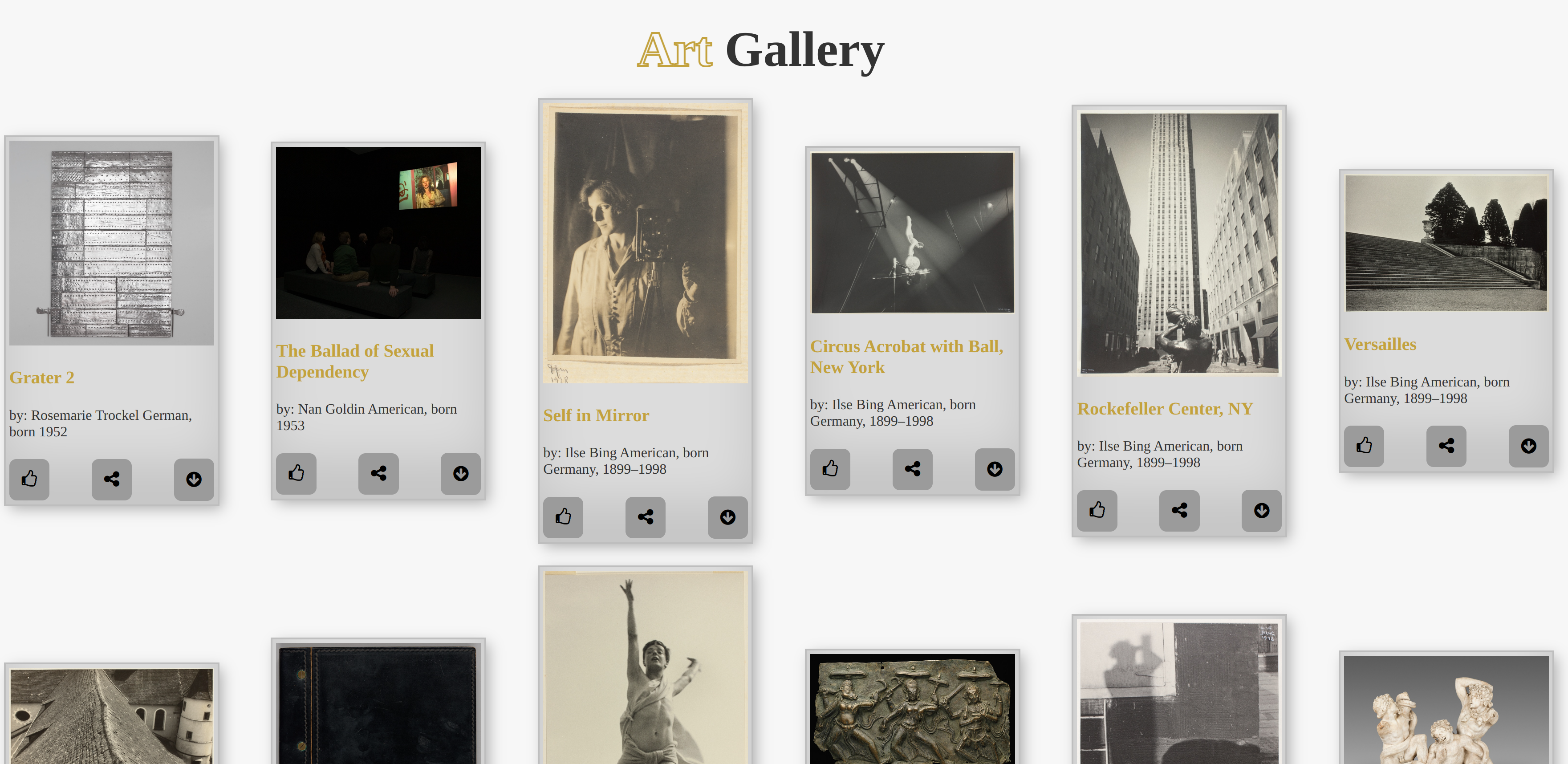 Gallery Section Screenshot