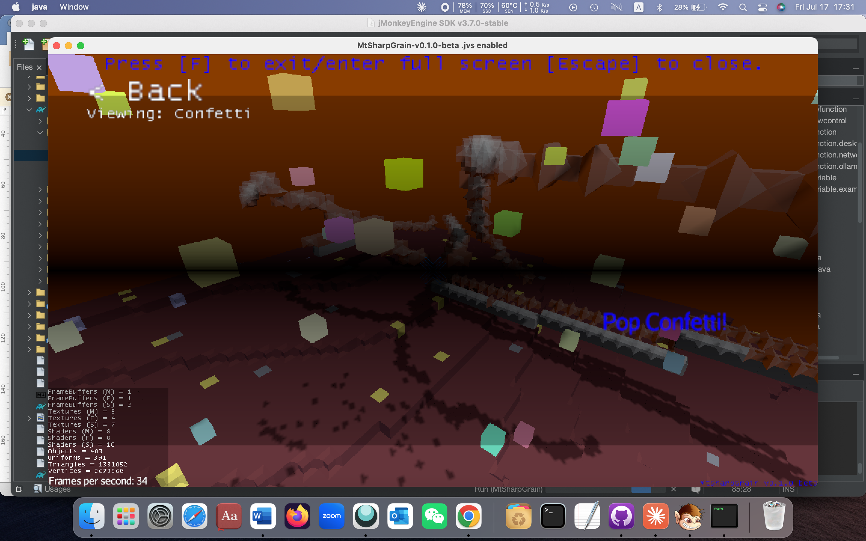 Confetti Mod