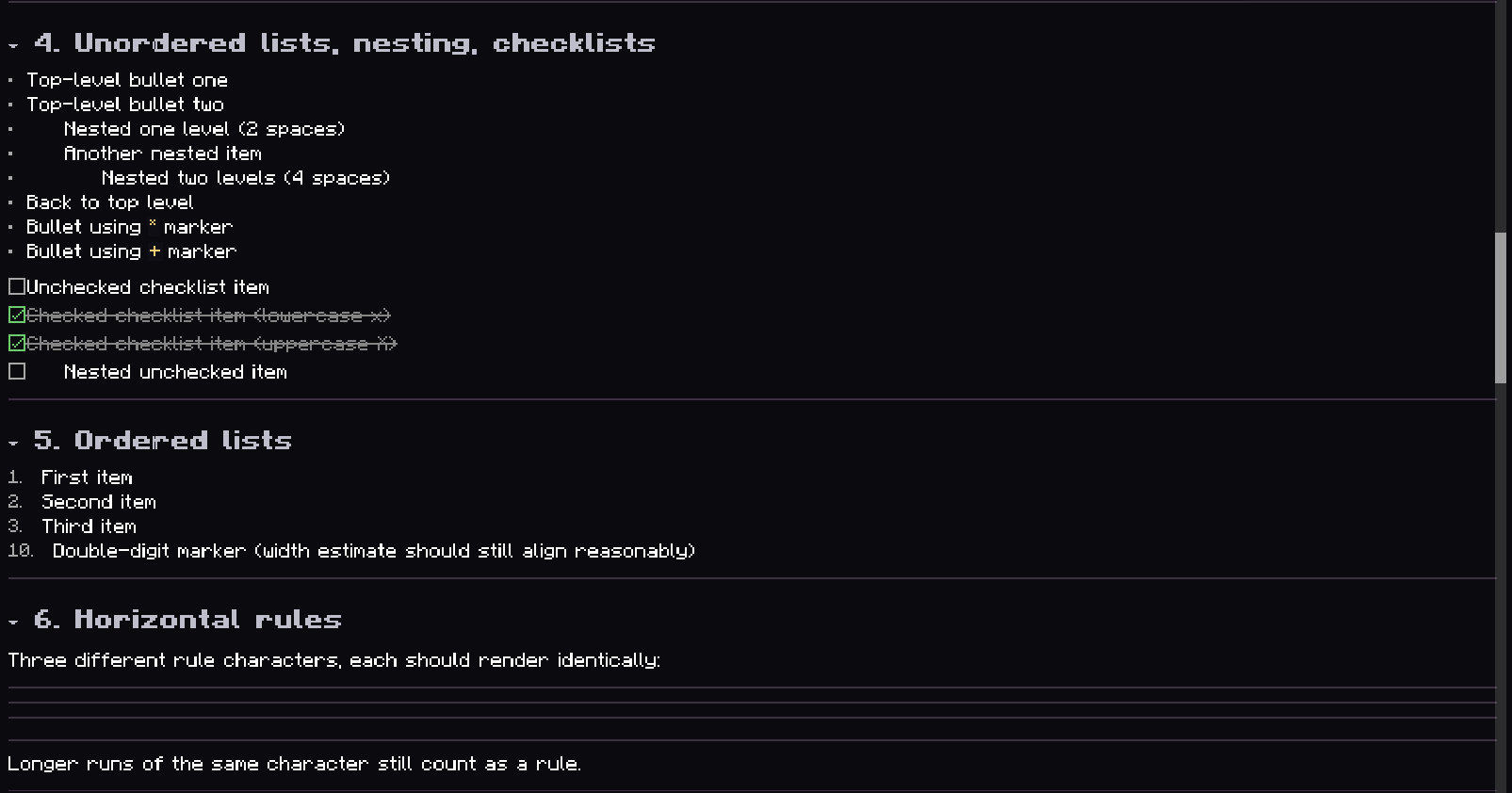 Markdown Example 3