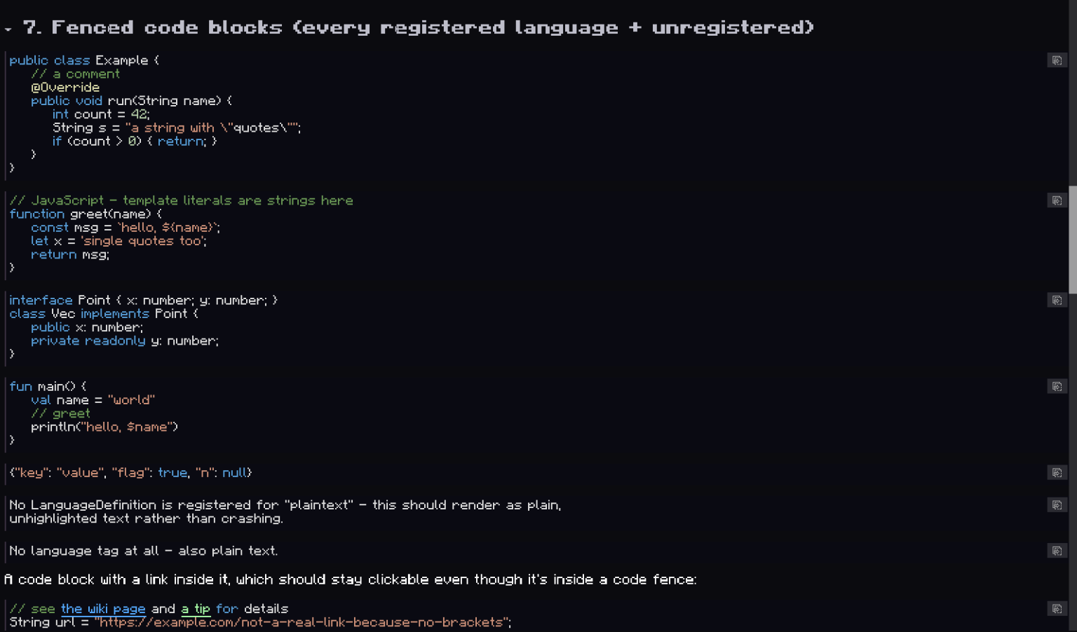 Markdown Example 4