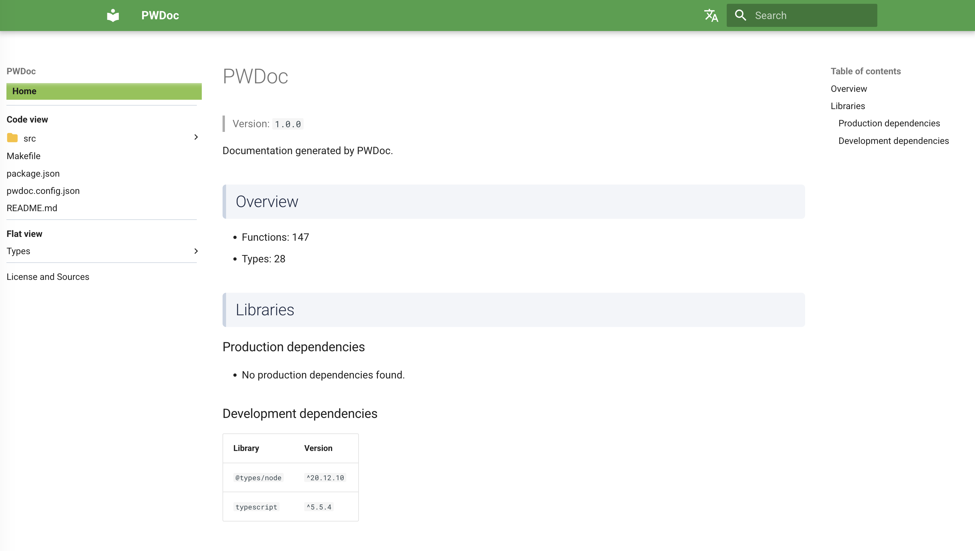 PWDoc docs preview EN desktop