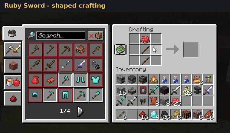 Ruby sword