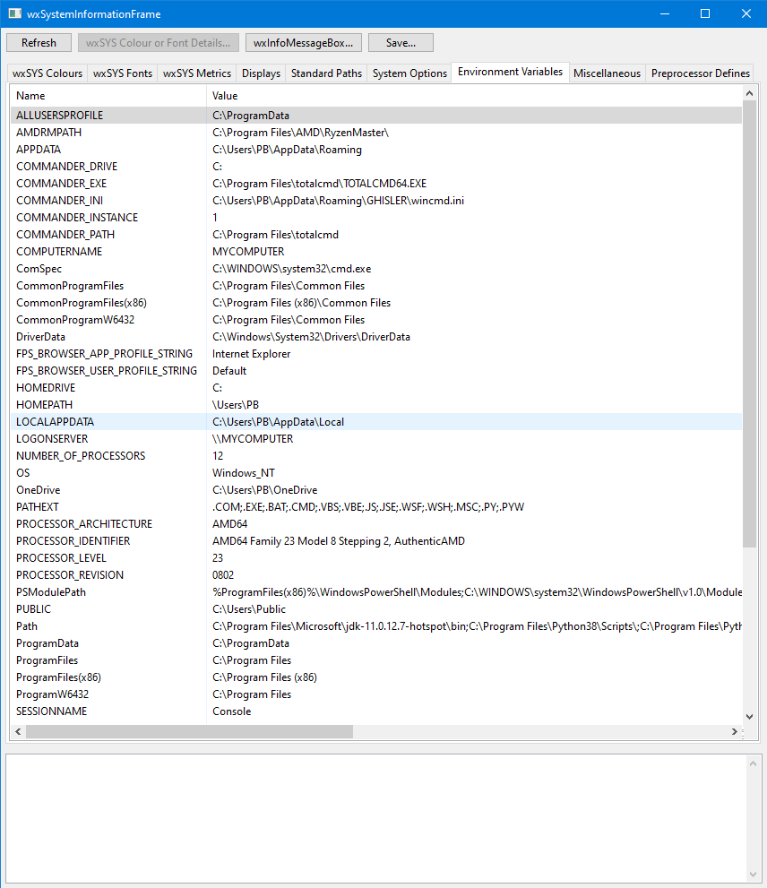 Environment Variables