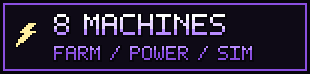 8 machines