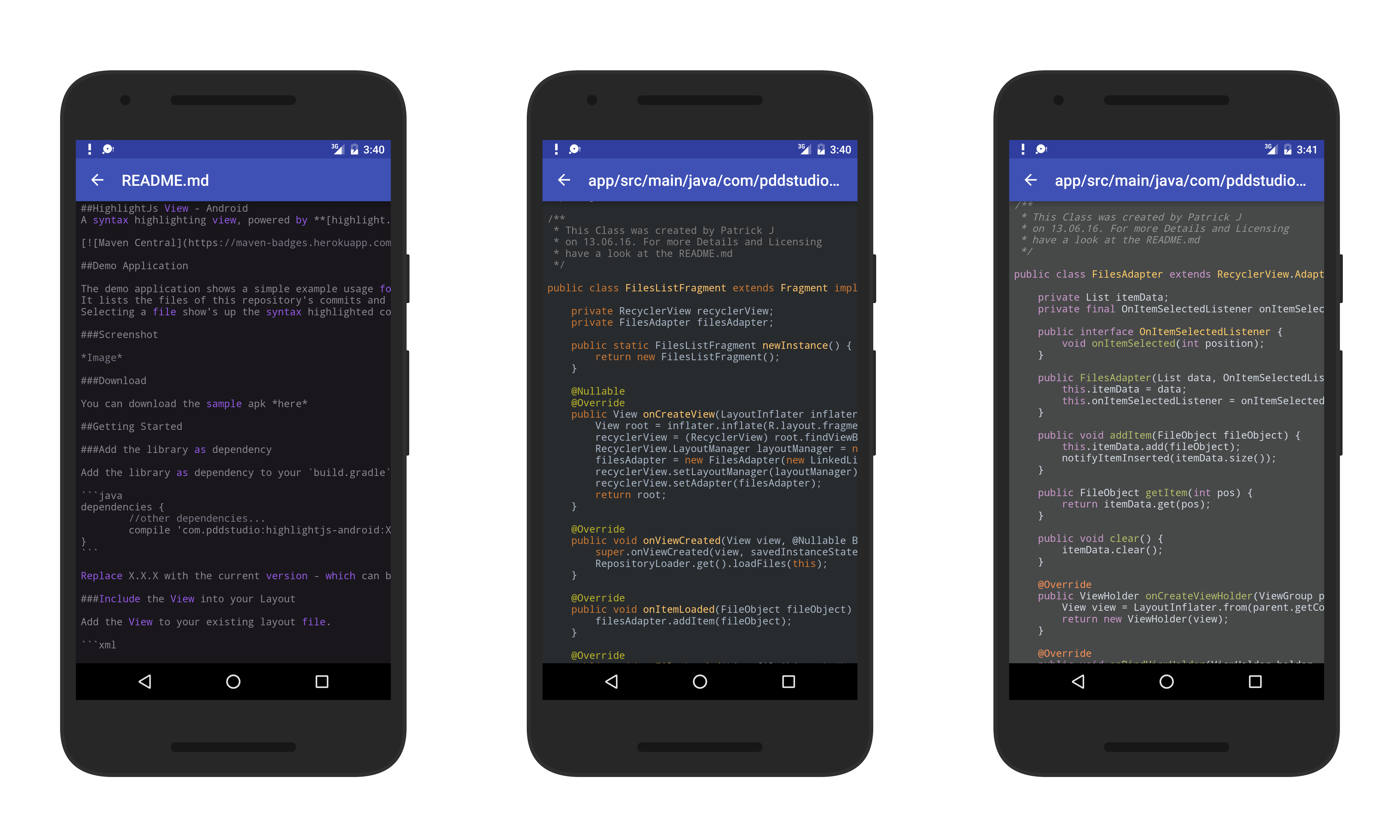 Source android com. View Android. Меню Android git. Highlights js. Inflater Android.