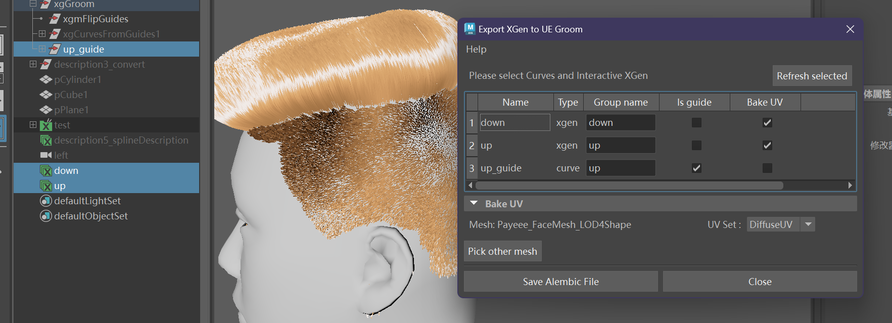 GitHub - PDE26jjk/XGenUEGroomExporter: A small tool to export XGen to ...