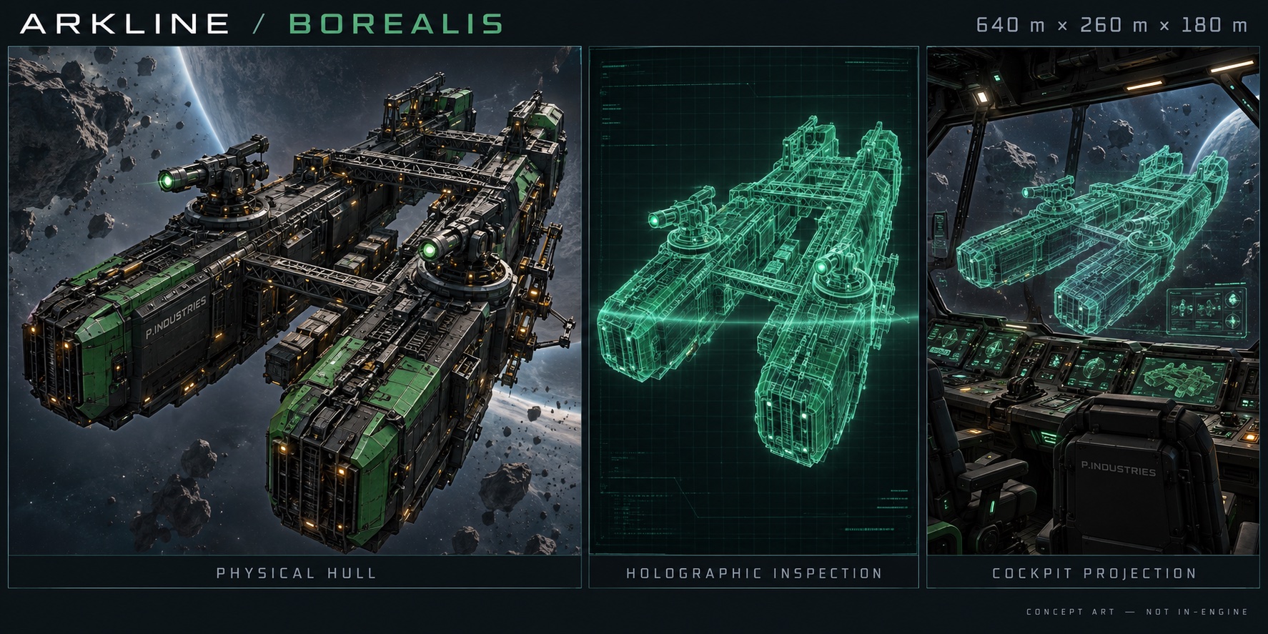 Borealis v03-black-green-construction