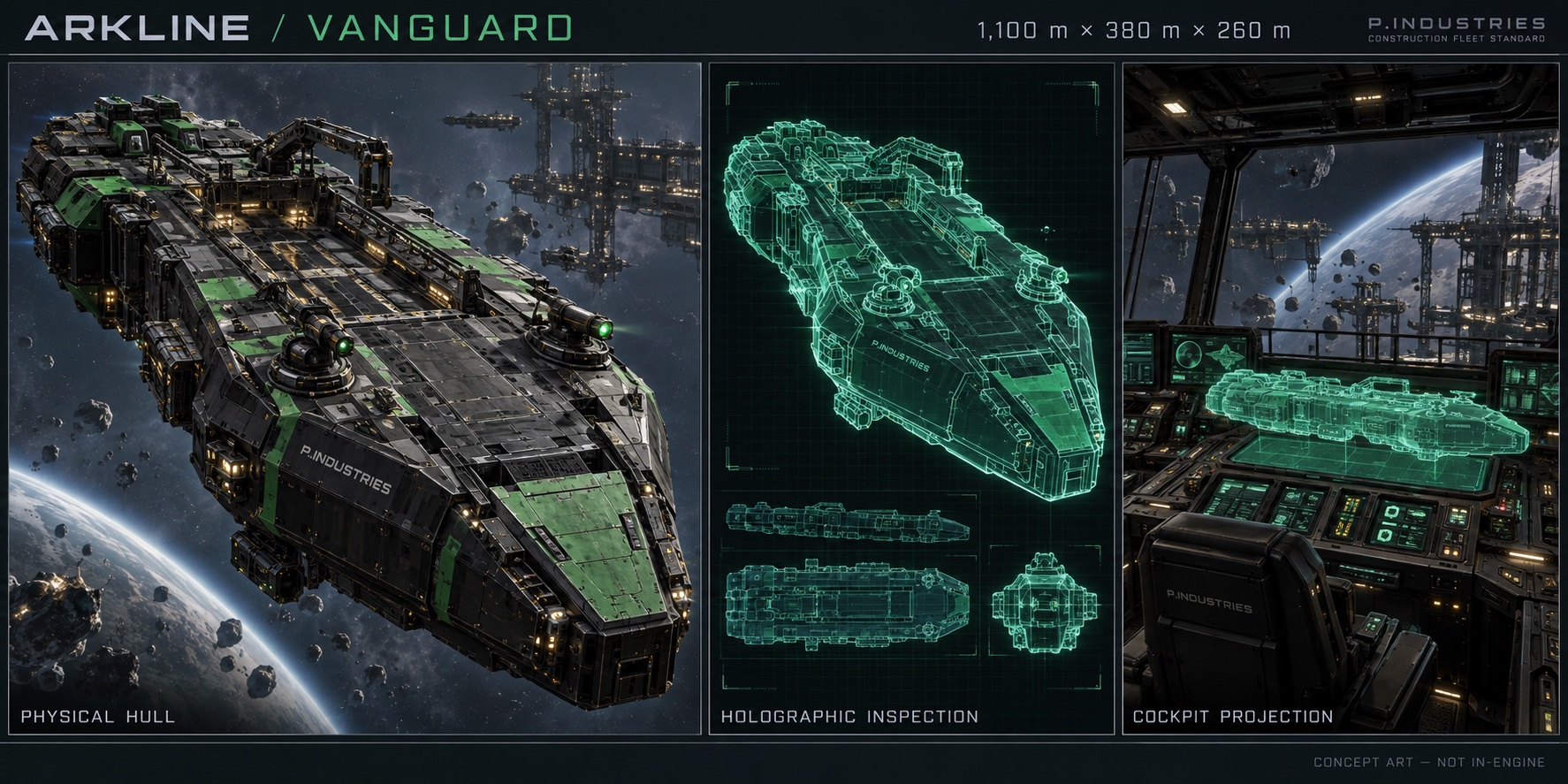 Vanguard v03-black-green-construction