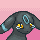 an umbreon who is teary-eyed