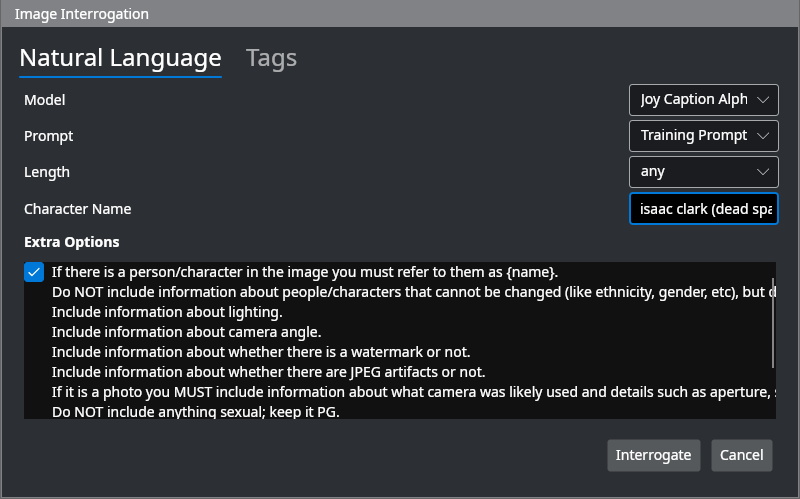iImage Interrogation