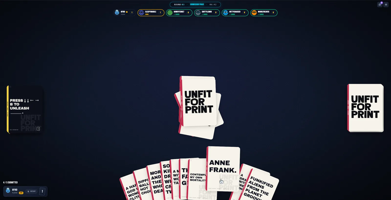 Unfit for Print screenshot