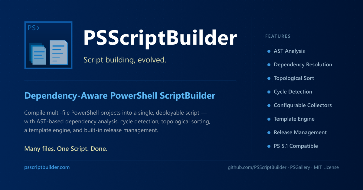 PSScriptBuilder